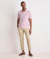 Edgartown Pique Polo in Pink Cloud by Vineyard Vines