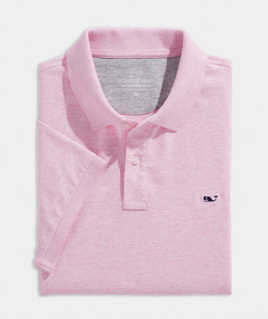 Edgartown Pique Polo in Pink Cloud by Vineyard Vines