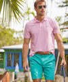 Edgartown Pique Polo in Pink Cloud by Vineyard Vines