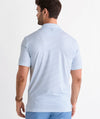 Performance Printed Sankaty Polo in Micro Barracuda by Vineyard Vines