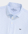 Performance Printed Sankaty Polo in Redfish Micro by Vineyard Vines