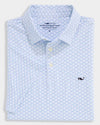Performance Printed Sankaty Polo in Redfish Micro by Vineyard Vines