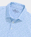 Performance Golf Printed Sankaty Polo in Golfers Jake Blue by Vineyard Vines