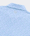 Performance Golf Printed Sankaty Polo in Golfers Jake Blue by Vineyard Vines