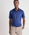 Performance Golf Printed Sankaty Polo in Golf Cart Blue Depth by Vineyard Vines