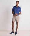 Performance Golf Printed Sankaty Polo in Golf Cart Blue Depth by Vineyard Vines