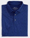 Performance Golf Printed Sankaty Polo in Golf Cart Blue Depth by Vineyard Vines