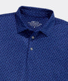 Performance Golf Printed Sankaty Polo in Golf Cart Blue Depth by Vineyard Vines