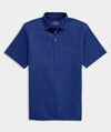 Performance Golf Printed Sankaty Polo in Golf Cart Blue Depth by Vineyard Vines