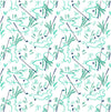 Performance Golf Printed Sankaty Polo in Micro Greens - White by Vineyard Vines