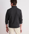 Saltwater Quarter-Zip in Jet Black by Vineyard Vines