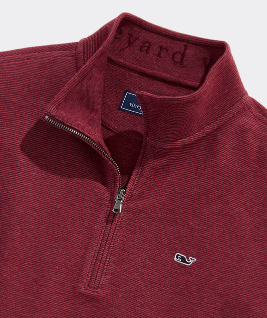 Saltwater Quarter-Zip in Crimson by Vineyard Vines