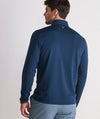 Performance Clubhouse Quarter-Zip in Blue Blazer by Vineyard Vines