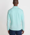 Performance Clubhouse Quarter-Zip in Crystal Blue by Vineyard Vines