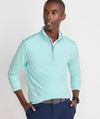 Performance Clubhouse Quarter-Zip in Crystal Blue by Vineyard Vines