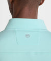 Performance Clubhouse Quarter-Zip in Crystal Blue by Vineyard Vines