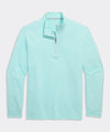 Performance Clubhouse Quarter-Zip in Crystal Blue by Vineyard Vines