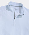 Performance Clubhouse Quarter-Zip in Coastline Tattersall by Vineyard Vines