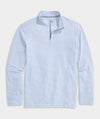 Performance Clubhouse Quarter-Zip in Coastline Tattersall by Vineyard Vines