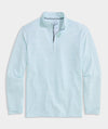 Performance Clubhouse Quarter-Zip in Green Tattersall by Vineyard Vines