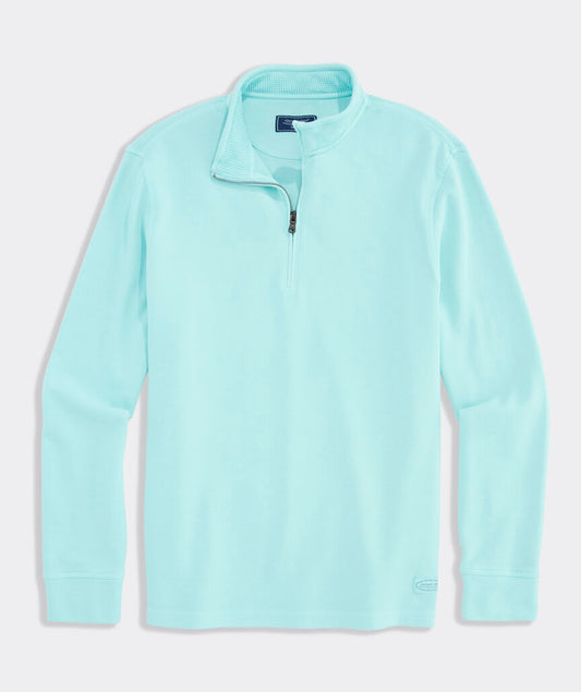 Coastline Quarter-Zip in Sea Splash by Vineyard Vines