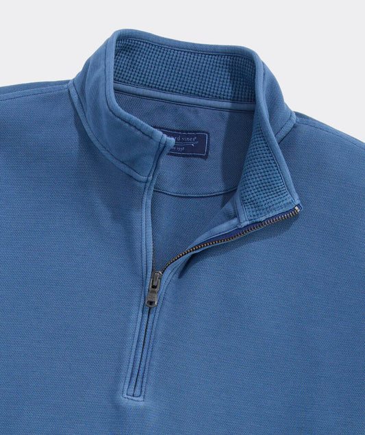 Coastline Quarter-Zip in Moonshine by Vineyard Vines