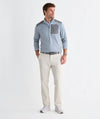 Performance Grid Tech Quarter-Zip in Tradewinds by Vineyard Vines