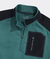 Performance Grid Tech Quarter-Zip in Lowcountry Loden by Vineyard Vines