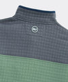 Quilted Navigator Colorblock Quarter-Snap in Olive Dusk by Vineyard Vines