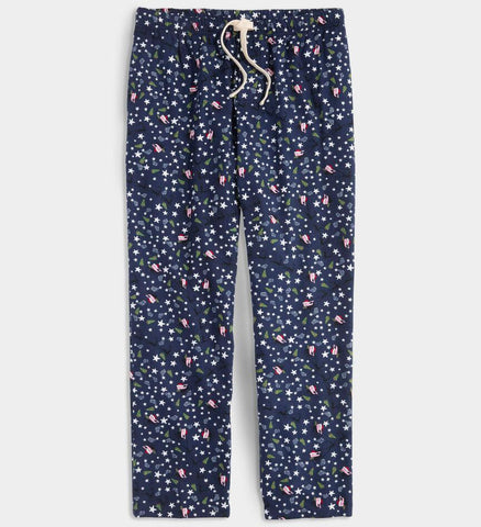 Flannel Pajama Pants in SW Stars NN by Vineyard Vines