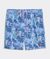 7 Inch Printed Chappy Swim Trunks in Keys Toucan by Vineyard Vines