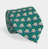 Woody & Tree Silk Tie in Charleston Green by Vineyard Vines