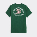Kentucky Derby Run For The Roses Short-Sleeve Tee in Hunter Green by Vineyard Vines