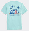 Pup & Surf Van Short Sleeve Pocket Tee in Mangrove Mint by Vineyard Vines