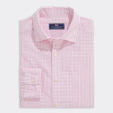 Calabash Check Cooper Shirt in Chk Rhododendron by Vineyard Vines