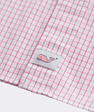 Calabash Check Cooper Shirt in Chk Rhododendron by Vineyard Vines