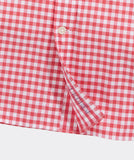 On-The-Go brrr° Gingham Shirt in Sailors Red by Vineyard Vines