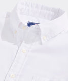 Oxford Solid Shirt in White Cap by Vineyard Vines