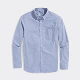 On-The-Go brrrº Tattersall Shirt in Maritime-Blue by Vineyard Vines