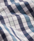 On-The-Go brrr° Tattersall Shirt in Blch Aqua Plaid by Vineyard Vines