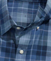 Brant Point Plaid Tech Twill Shirt in Moonshine by Vineyard Vines