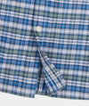 Faraway Plaid Performance Cotton Shirt in Balsam by Vineyard Vines