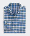 Faraway Plaid Performance Cotton Shirt in Balsam by Vineyard Vines