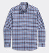 Faraway Plaid Performance Cotton Shirt in Summer Evening by Vineyard Vines