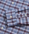 Faraway Plaid Performance Cotton Shirt in Summer Evening by Vineyard Vines