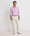 Performance Coconut Key Plaid Featherweight Shirt in Cotton Candy by Vineyard Vines
