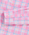 Performance Coconut Key Plaid Featherweight Shirt in Cotton Candy by Vineyard Vines