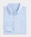 Performance Cotton Frozen Flurry Shirt in Moonshine by Vineyard Vines
