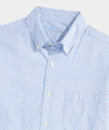 Performance Cotton Frozen Flurry Shirt in Moonshine by Vineyard Vines