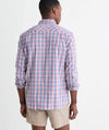 Performance Higgs Beach Plaid Backbay Shirt in Mariner by Vineyard Vines